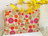 Handwork Zari Work Clutch Bag Pink Orange