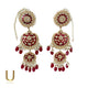 Long Meenakari Jhumkey Earrings